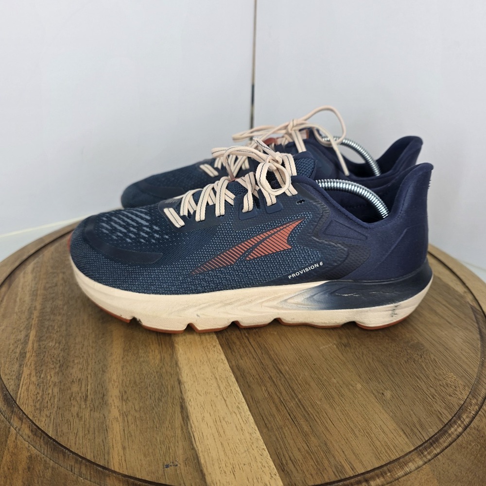 Altra Provision 6 Women's Size 9 Shaped Running Shoe 'Navy/Peach' AL0A5488445